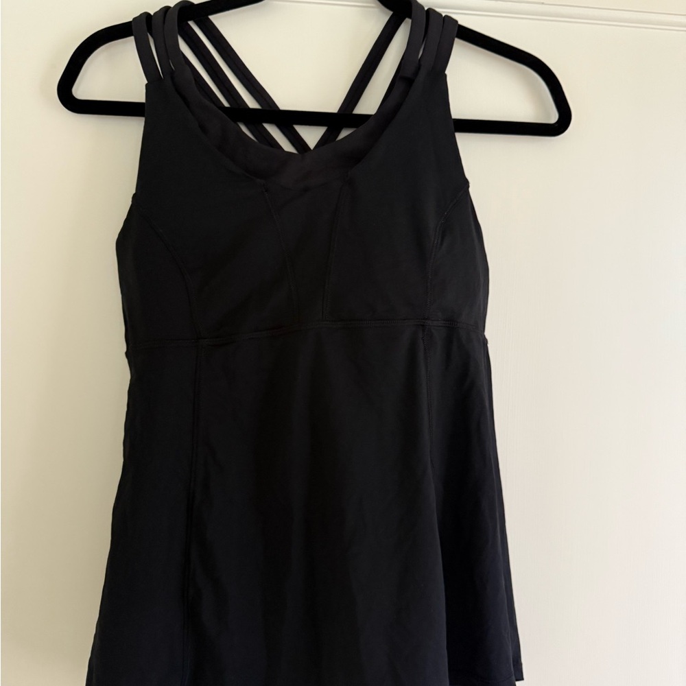 Lululemon Athletica Black Strappy Tank